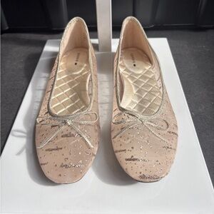 Birdies The Songbird Size 8.5 Limited: Gold Mesh Sparkle Color By Birdies NEW